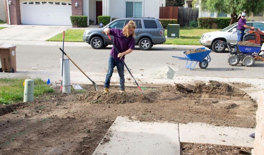 Removal Of Soil Topmost Layer