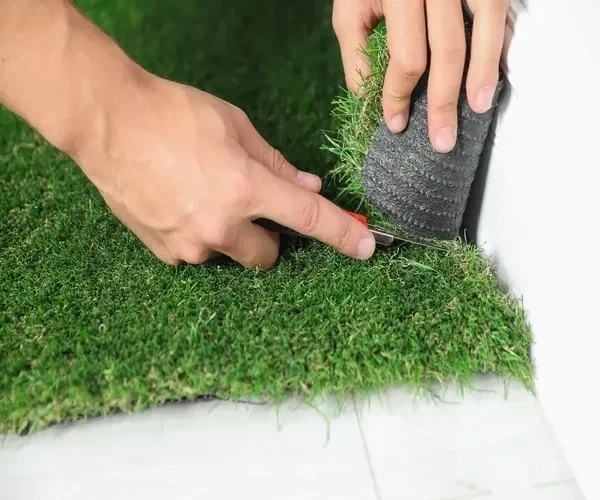 Artificial Lawn Installation 1