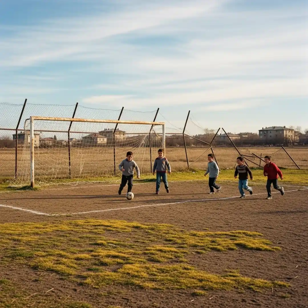 Before Artificial Grass Dubai Installation