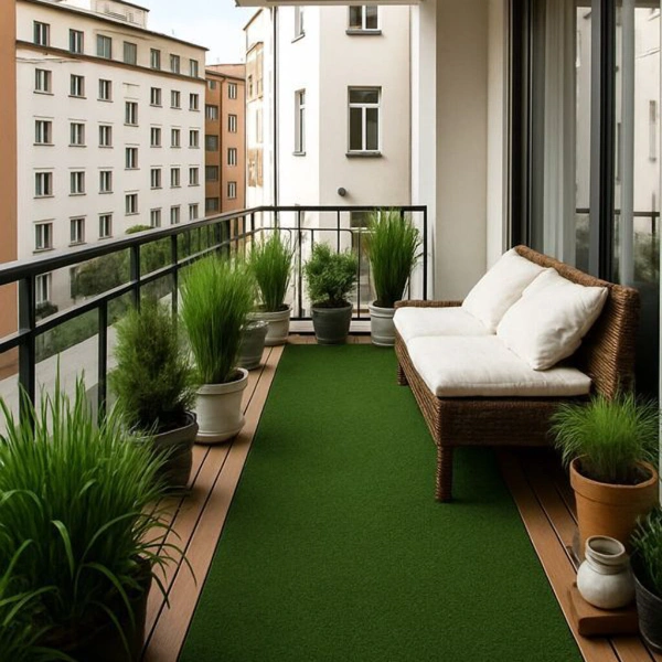 Balcony Wall Grass