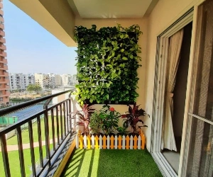 Best Balcony Wall Grass Dubai