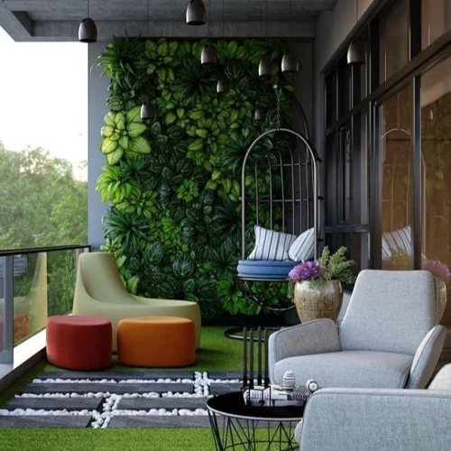 Dubai Best Balcony Wall Grass
