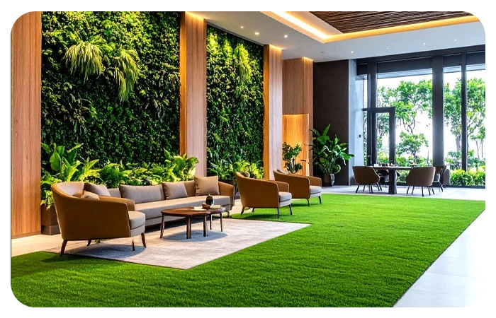 Wall Artificial Grass in Dubai