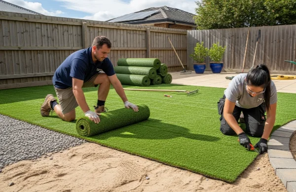 Artificial Grass Installation Work