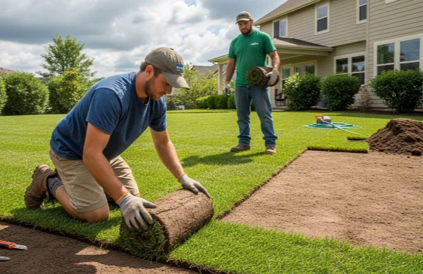 Lawn Grass Installation In Dubai