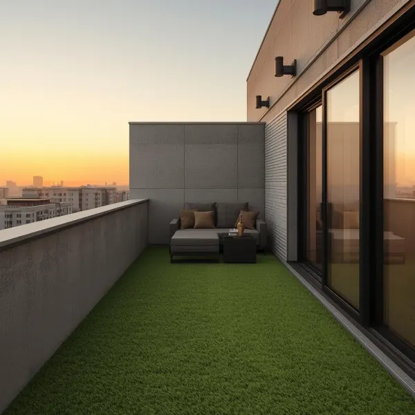 balcony artificial grass installation dubai