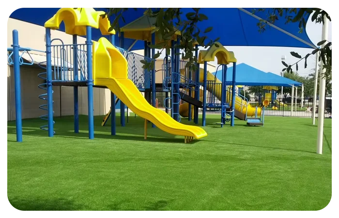high Durable and safe artificial grass for playground