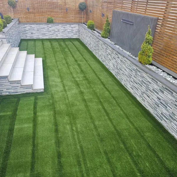 luxury villa artificial grass in dubai
