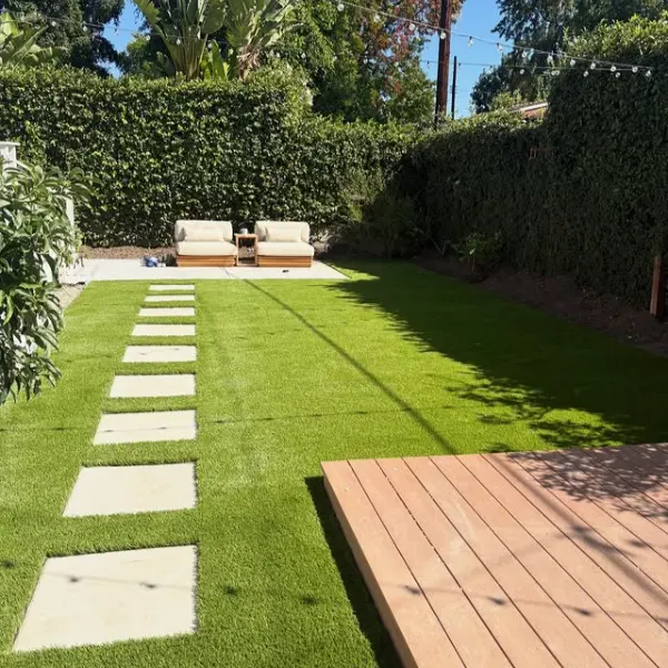 modern garden synthetic grass dubai