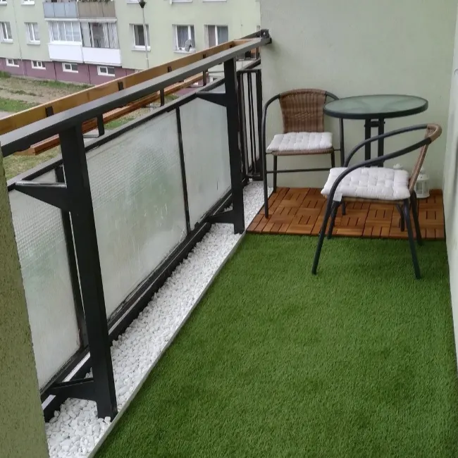 small balcony artificial grass dubai