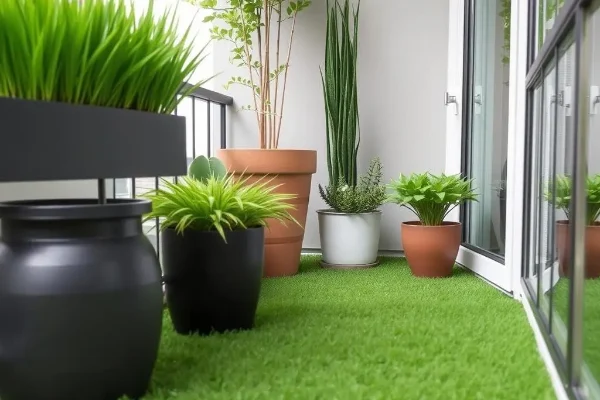 Artificial Balcony Grass
