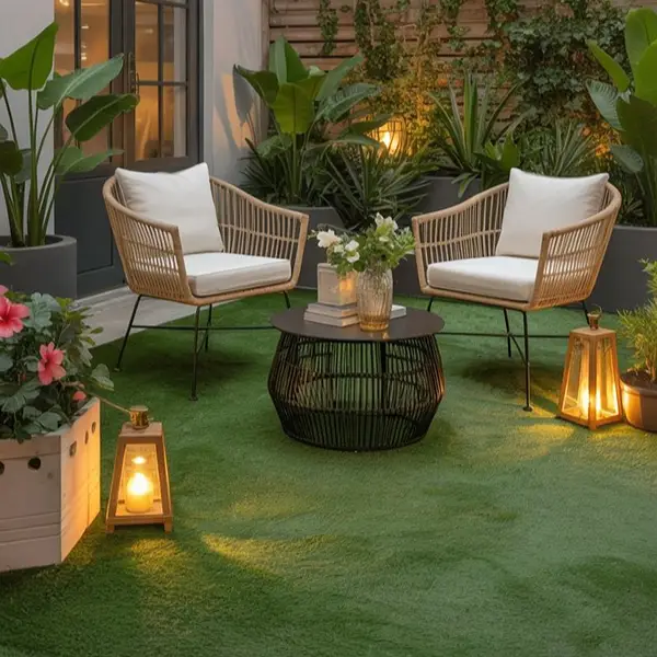 Cafe Outdoor Artificial Grass