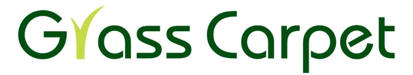 Grass carpet company logo