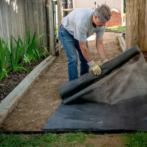 Sub-base Designing, Weed Barrier Addition