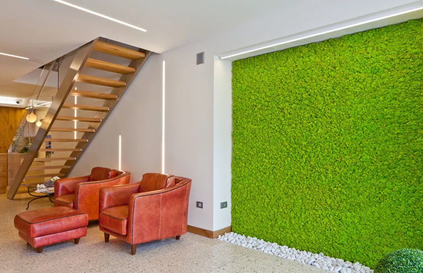 Artificial Wall Grass For Modern Home