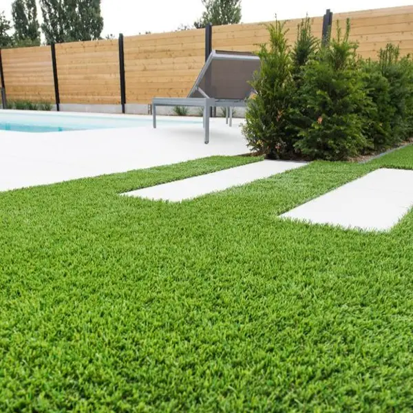 artificial grass lawn pathway al barsha