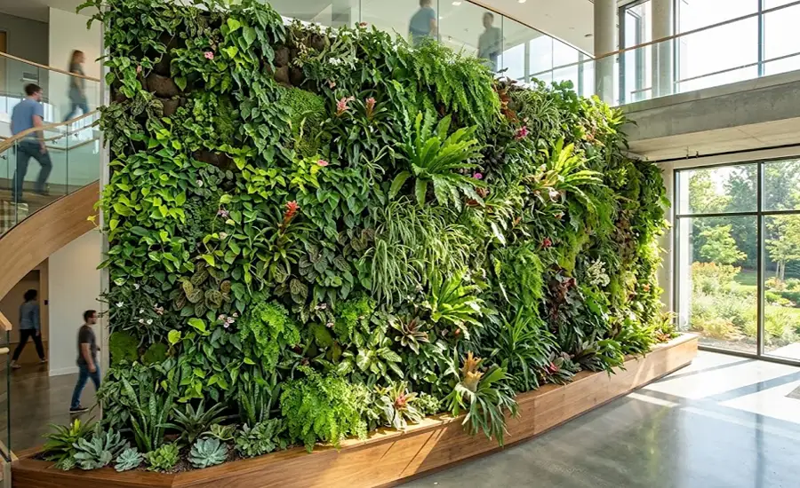 Natural Grass Wall