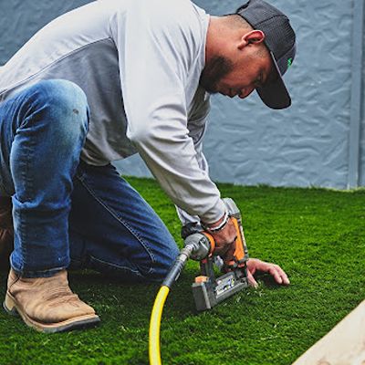 Turf Fitting And Securing